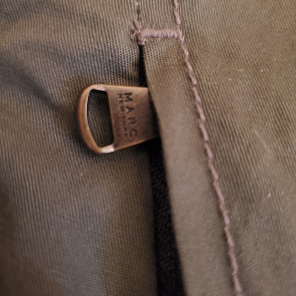 MARC NEW YORK jacket faux fur sherpa collar - Picture 11 of 12